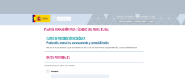 cartel del curso